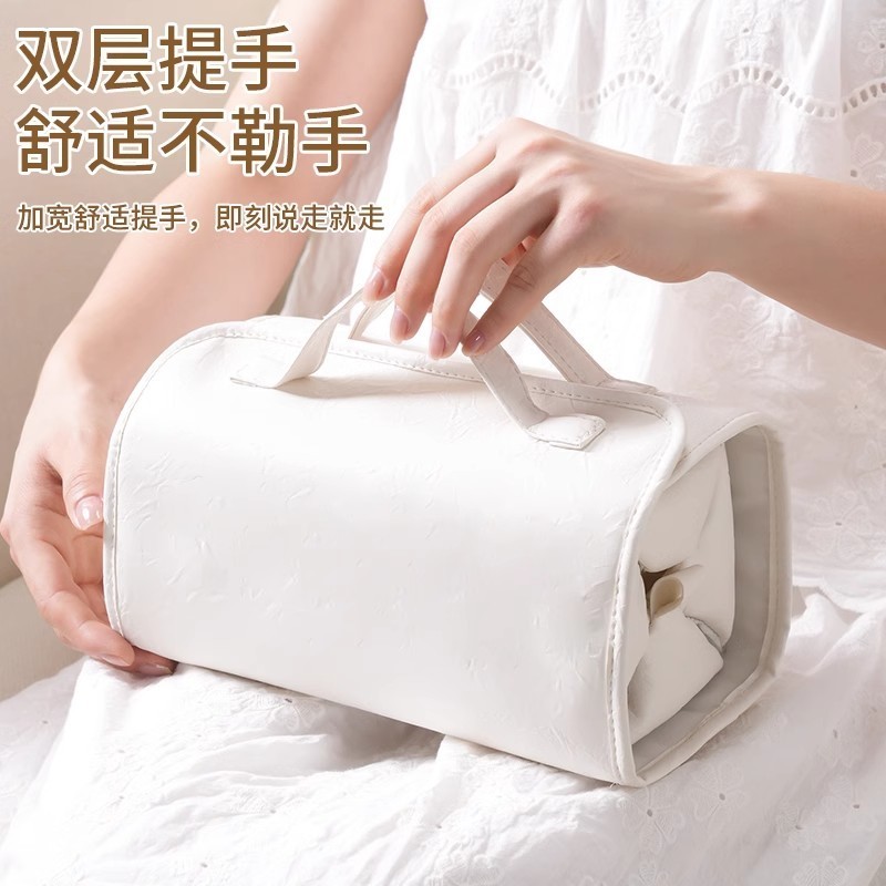 Túi Đựng Mỹ Phẩm Nữ Phong Cách Mới Dung Tích Lớn Di Động Kinh Doanh Du Lịch Chống Thấm Nước ROK
