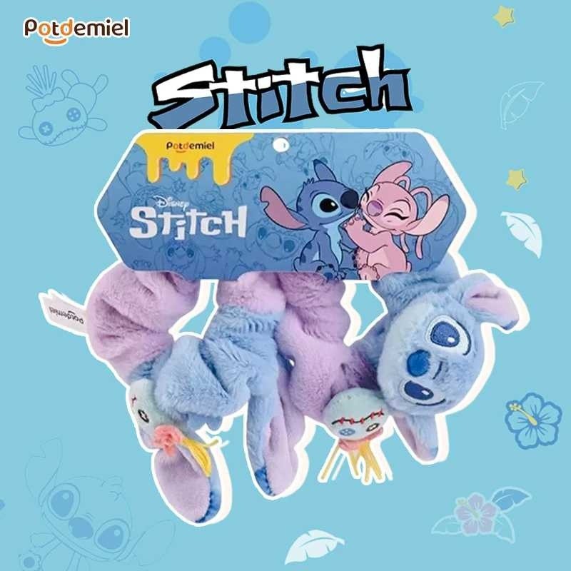 [Aria] Chính Hãng Disney Star Treasure Series Stitch Tits Đầu Dễ Thương Hoa Bộ Tóc Phụ Kiện Tóc