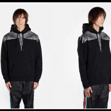 Áo Hoodie Burlon Cánh Đại Bàng Xám KCloset Áo Nỉ Dày Dặn Dáng Rộng Nam Nữ NA940