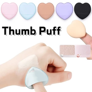 5 / 10 Chiếc Mới Ngón Tay Đệm Không Khí Siêu Mềm Nhẹ Mỹ Phẩm Miếng Lót Trang Điểm Puff