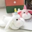 Búp bê thỏ treo tai QEARY, Chất liệu mềm Thiết kế Kawaii Đồ chơi sang trọng Thỏ nhỏ, Sleeping Mate Búp bê vui nhộn 28cm Vải sang trọng Mô phỏng Gối thỏ Đồ chơi trẻ em