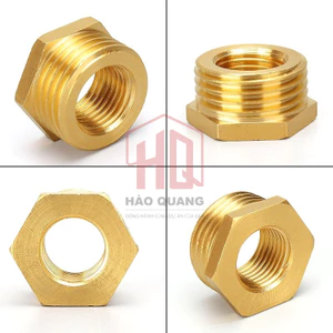 Lơ Thu Đồng Ren Ngoài Ren Trong – Phụ Kiện Nối Ống Nước Chống Gỉ Cao Cấp