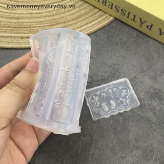 [savemoneyeveryday] Khuôn Làm Móng 3D Dụng Cụ Làm Móng Silicon Hoạt Hình Thắt Nơ Móng Tay Quyến Rũ Khuôn Phụ Kiện Móng Tay Nghệ Thuật Dụng Cụ Làm Móng Tay [vn]