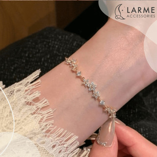 Vòng tay nữ lắc tay tiểu thư nhỏ xinh phong cách nhẹ nhàng bánh bèo làm quà tặng Larme accessories -VT0185