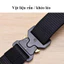 Thắt lưng vải chiến thuật nam,Thiết kế có thể điều chỉnh độ dài, chất liệu nylon thoải mái và bền