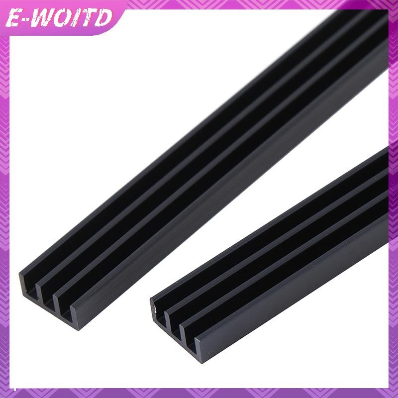 E-woitd 2 Cái 100 * 11 * 5mm Nhôm Chip Tản Nhiệt HNVN