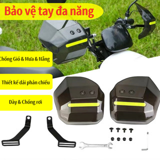 Đa NăngTay che xe máy tay che tay cầm nắp tay lái xe máy chống mưa, chắn gió phổ thông bảovệ tay chống rơi chống gió xe
