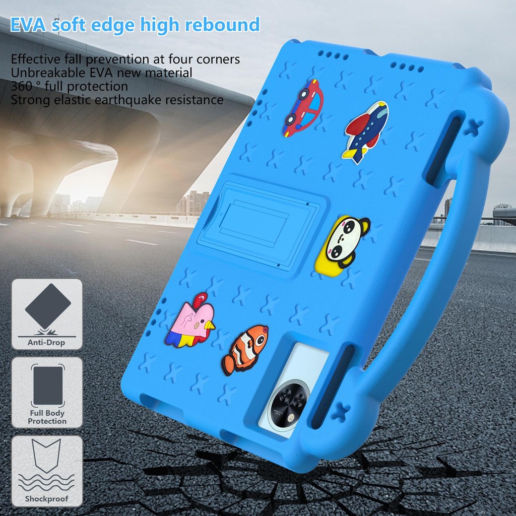 Ốp Lưng Cho Infinix Xpad 30E 11 Inch 2026 Vỏ Chất Liệu Bọt EVA Máy Tính Bảng Trẻ Em An Toàn Trẻ Em Chống Sốc Vỏ Bảo Vệ