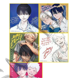 The Summer Hikaru Died Shikishi Board Bảng Shikishi qua đời mùa hè | Hikaru & Yoshiki | Bảng nghệ thuật Fanmade