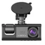 Đầu ghi hình ô tô FANIELLAPOWELL, Ghi âm HD 360° Xem Đầu ghi xe, Điều khiển ứng dụng Đầu ghi Video tầm nhìn ban đêm IR 3 kênh Ghi âm lái xe