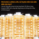 Jinkairui Súng Massage 4 đầu Fascia Gun chuyên nghiệp Rung Máy Massage Cầm Tay 4 Đầu Mát Xa Thư Giãn Cơ Thư giãn cơ mạnh — ảnh 6
