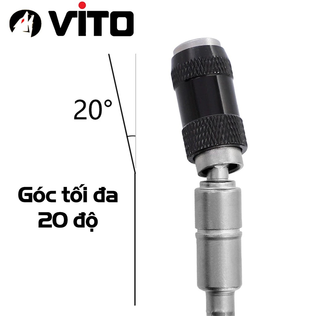 【COD】Đầu Chuyển Vặn Vít Góc Hẹp Lắp Chuôi Lục Giác, Thiết Kế Nhỏ Gọn Dễ Dùng