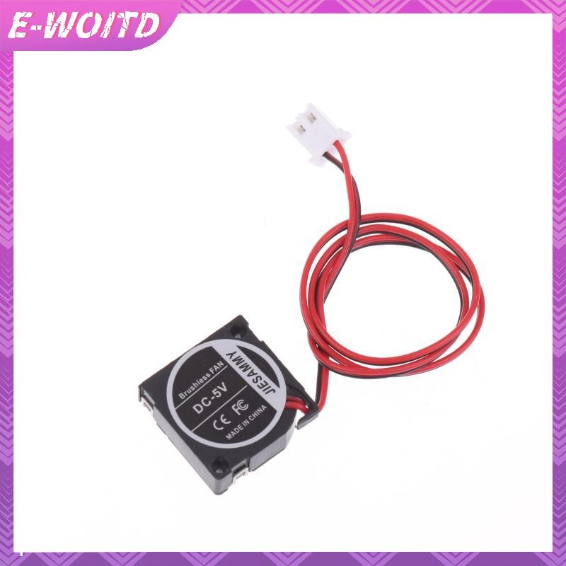 E-WOITD Mới 2006 Turbine 2006 Máy Thổi 5V 0.03A 20MM Quạt Kiểm Tra Tốc Độ Im Lặng Quạt Thổi 6200RPM Quạt 3wire E-WOITD
