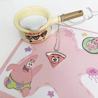 5 Cái / bộ Từ SpongeBob Pizza Mặt Dây Chuyền Vòng Cổ Hoạt Hình Patrick Ngôi Sao Vòng Cổ Cho Cặp Đôi Bestie