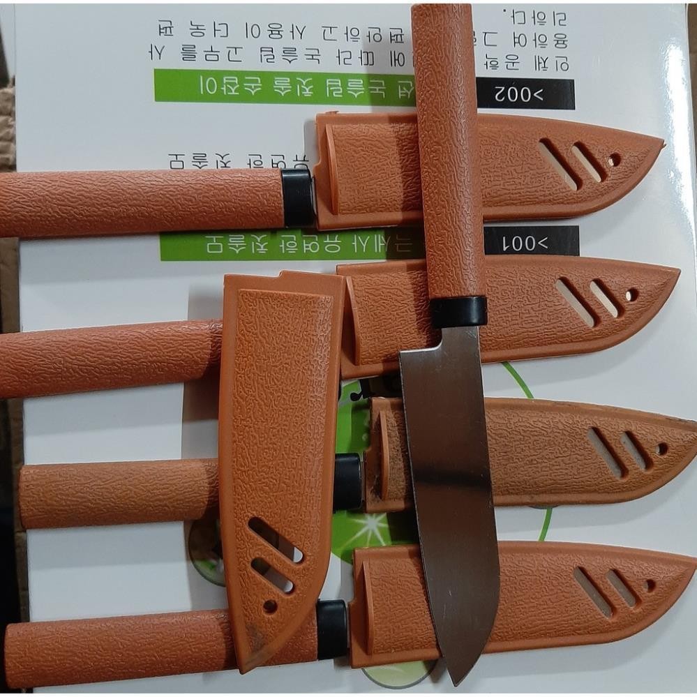 COMBO 3 CON Dao gọt hoa quả dao con , lưỡi săc bén có vỏ nắp an toàn, dụng cụ nhà bếp BB-440