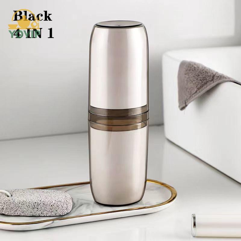 YOVIP 2 / 4 Cốc Bàn Chải Đánh Răng Hộp Bảo Quản Cốc Nước súc Miệng Di Động Hộp Bảo Quản Kem Đánh Răng Đồ Dùng Vệ Sinh Du Lịch Cốc Bàn Chải Đánh Răng Di Động VN