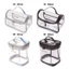 Túi đựng mỹ phẩm FAVORITEGOODS, Túi vệ sinh trong suốt PVC, Lưu trữ đa chức năng thời trang Dung tích lớn Túi đựng đồ du lịch Sử dụng du lịch