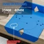 Bộ định vị khoan bản lề MONOSTYLE, Trợ lý bản lề cửa tủ màu xanh ABS, Bản lề thực tế Bản mẫu mở chế biến gỗ