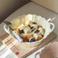 Bát sứ Ăn Cơm, Bát Ăn Chè, Chén Dĩa Dễ Thương Tô 2 Quai kèm thìa Đựng Đồ Ăn Cực Xinh Yêu