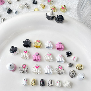 Halloween Ma Một Hạt Nổi Ngộ nghĩnh Miếng Đệm Hạt DIY Trang Sức Vòng Tay Vòng Cổ Điện Thoại Di Động Dây Chuyền Đính Hạt Phụ Kiện Chất Liệu