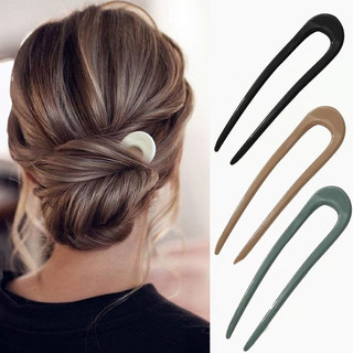 Kẹp Tóc Hình Chữ U Thời Trang Tóc Cố Định Nữ Sáng Tạo Đa Năng Kẹp Tóc Mũ Đội Đầu