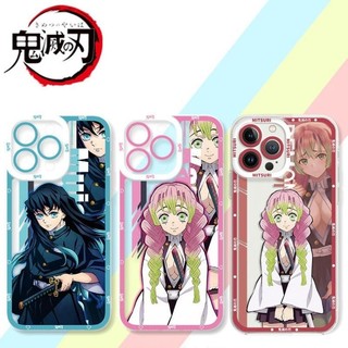 Anime Demon Slayer Tokitou Muichirou Kanroji Mitsuri Vỏ Cho Redmi 13C Note 13 Pro Plus Note 12 12S 12Pro + 4G 5G Vỏ Silicon Hoạt Hình TPU Mềm Trong Suốt