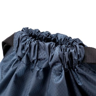 Ba lô dây rút MEGOCE, Ba lô đa năng Nylon 5 màu, Túi du lịch chống nước dung tích lớn có thể giặt được Unisex