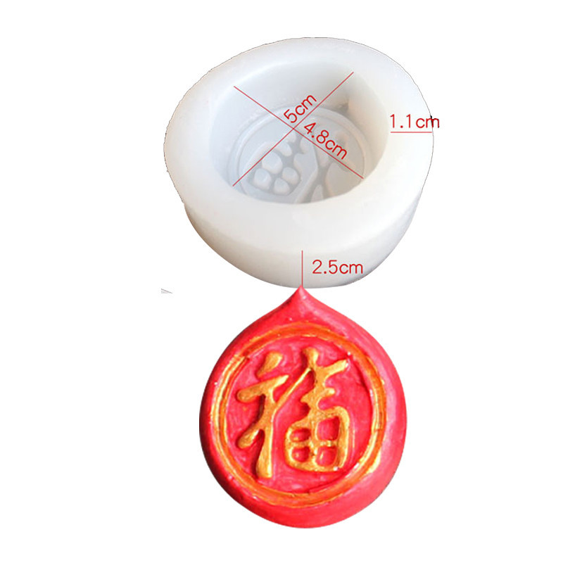 3d Fu Nhân Vật Khuôn Silicon Fondant Bánh Trang Trí Khuôn Socola Khuôn Bánh Ngọt Handmade Xà Phòng Khuôn DIY Khuôn Nướng Bánh