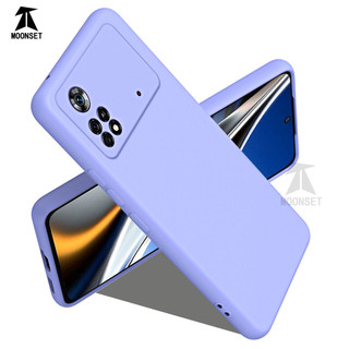 Dành Cho Xiaomi POCO X4 Pro 5G / M4 Pro 4G Ốp Lưng Silicon Lỏng Nâng Cấp Với Viền Vuông Bảo Vệ Camera Mềm Chống Trầy Xước Lớp Lót Microfiber Chống Sốc Mỏng