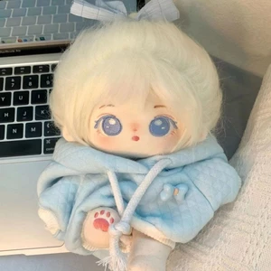 Quần áo búp bê Cotton 20cm dễ thương Áo có mũ trùm đầu giá rẻ Không có thuộc tính Búp bê đa năng Quần áo trẻ em Búp bê thay thế quần áo