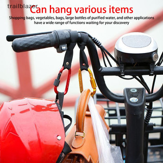 Trailblazer 1 / 2 Chiếc Xe Tay Ga Điện Móc Trước Hợp Kim Nhôm Tay Cầm Móc Cho Xe Đẩy Bé D-Hook Xe Máy Móc Móc Móc Mới