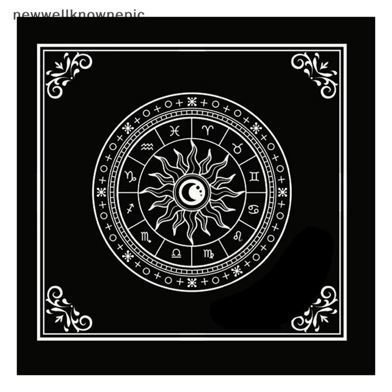Newwellknownepic Tarot Khăn trải bàn Bói toán Tarot Card Pad Con lắc ...