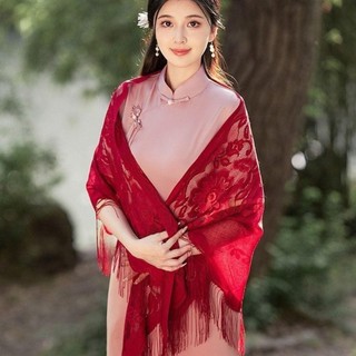 [Giao hàng từ Việt Nam] Khăn choàng nữ EARTHLYCO, rỗng có tua rua Áo choàng dạ hội, Khăn choàng vải tuyn nhiều màu cho nữ