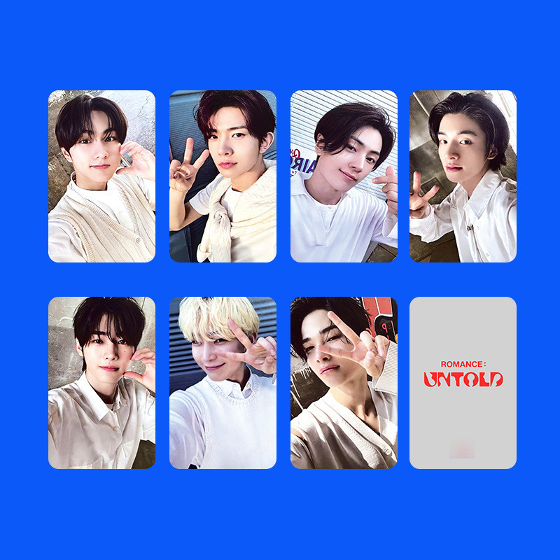 5-7 Chiếc EN Lomo Card ROMANCE UNTOLD Album Photocards HEESEUNG JAKE JAY JUNGWON NI-KI SUNGHOO SOLO Ảnh Kpop Idol Bưu Thiếp YM