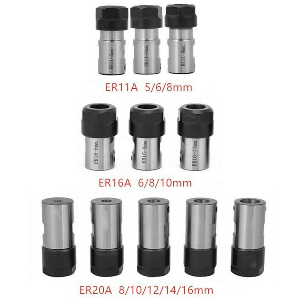 [Otorl] Động Cơ Trục Collet Chuck ER11 ER16 ER20A 5-16mm Thanh Nối Dài Dụng Cụ CNC