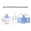 Dasbsug Baby Body Cosmetic Powder Puff cho trẻ mới biết đi Trẻ sơ sinh Bột cơ thể cho bé Puff