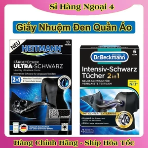 Giấy nhuộm đen quần áo Heitmann Wasche Schwarz Tucher hàng Đức -Mẫu mới nhất