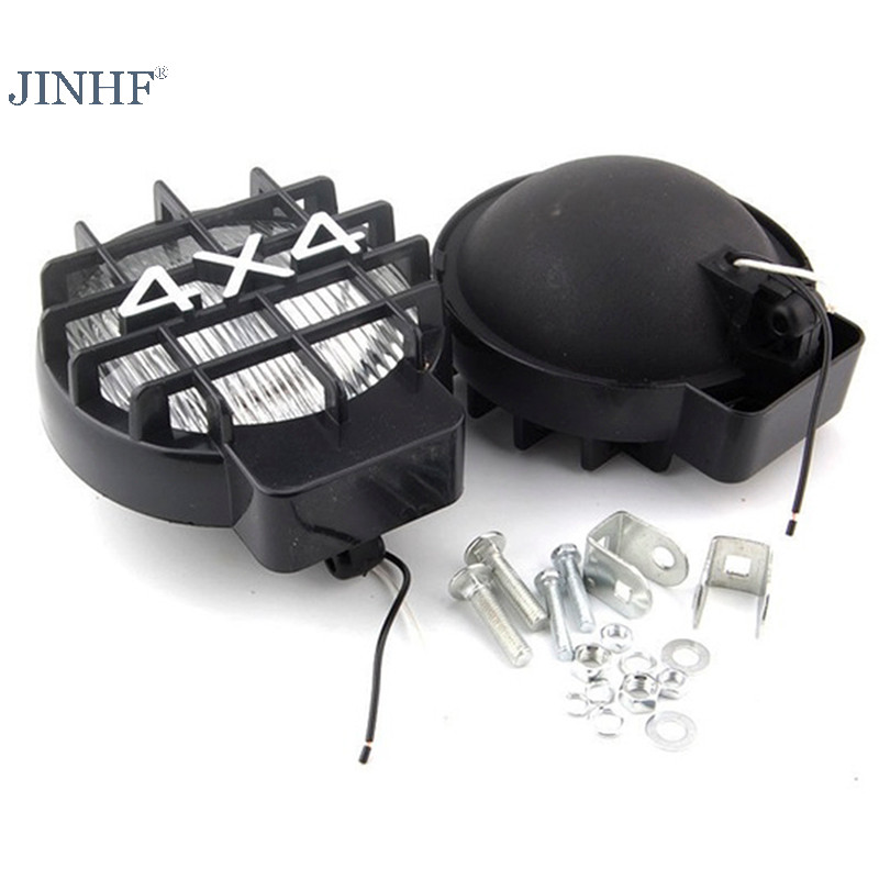 Jinhf 1X 5.5 "4X4 Tròn Off Road Trắng Lái Xe Haen ATV Đèn Sương Mù Spotlight HOT