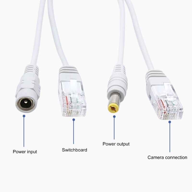 Đầu phun và bộ chia PoE thụ động hoàn chỉnh Star cho các thiết bị mạng Ethernet