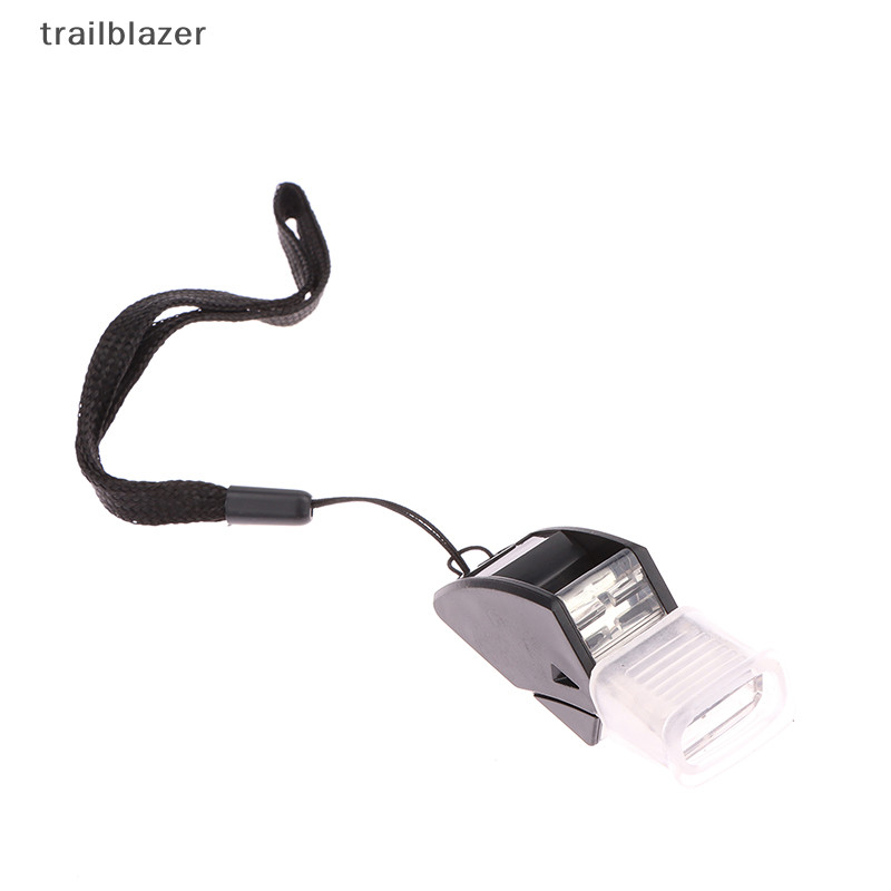Trailblazer Bóng Đá Còi Âm Thanh Sắc Nét Có Thể Điều Chỉnh Tiện Lợi Còi Bóng Rổ Có Dây Buộc Kẹp Ngón Tay Cho Khẩn Cấp Mới