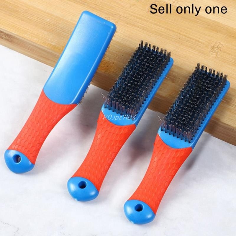 Bàn chải dây gia dụng chuyên nghiệp Không rụng Bàn chải thép kim loại Loại bỏ rỉ sét Bàn chải làm sạch đa năng