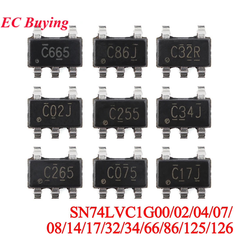 20 Cái / lốc SN74LVC1G SN74LVC1G00 / 02 / 04 / 07 / 08 / 14 / 17 / 32 ...