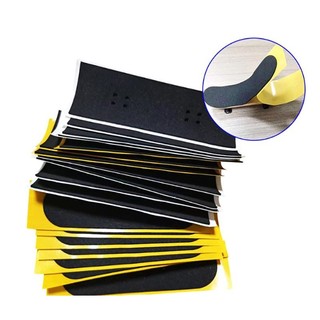 Toplanswatchstore Fingerboard Foam Grip Tapes Cho Ngón Tay SkateBoard Chống Trơn Trượt Ván Ngón Tay Sàn Băng Dính Miếng Dán Grip Băng Đen Thảm VN