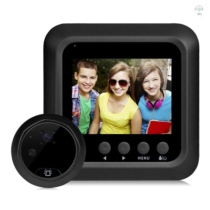 Camera an ninh Video tầm nhìn ban đêm IR 2,4 inch thông minh Phát hiện chuyển động Chuông cửa mắt mèo Trình xem màn hình độ phân giải cao — ảnh 1