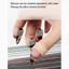 SMILE Guzheng Nail Cover, Guzheng Practice Silicone Guzheng Finger Guard, Phụ kiện thực hành nhạc cụ dây đa chức năng không cần đầu móng tay S / M / L Bảo vệ ngón tay
