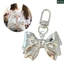 Miss * Kim Loại Nơ Móc Khóa Mặt Dây Chuyền Đáng Yêu Treo Trang Trí Túi Điện Thoại Mặt Dây Chuyền Nữ Ba Lô Túi Xách Quyến Rũ Cho Bé Gái
