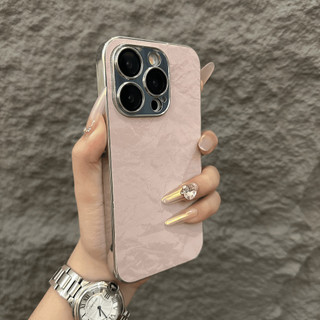 Ốp điện thoại flannel gradient mạ điện sang trọng cho iPhone15 14 13 12 Pro Max Vỏ máy ảnh chống sốc đi kèm bảo vệ màng ống kính chống lại ốp lưng cứng