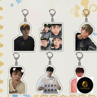 Móc khoá Pangbowen ver 2 idol mica trong acrylic decor trang trí xinh xắn