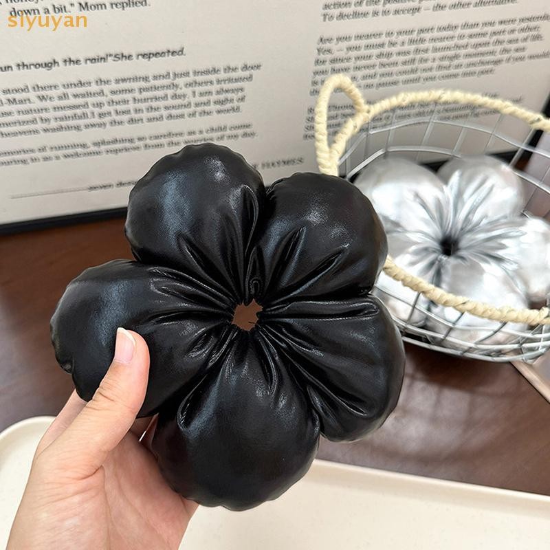 Siyuyan Phóng Đại Hoa Quá Khổ Scrunches Mũ Đội Đầu Nữ Bé Gái Hợp Thời Trang Co Giãn Tóc Ngọt Ngào Đa Năng Phụ Kiện Tóc Quà Tặng VN