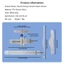 MONOSTYLE Bunion Corrector, Chăm sóc bàn chân chân Hallux Valgus Toe Corrector, Có thể xoay được Chân Hallux Valgus Niềng răng mũi to